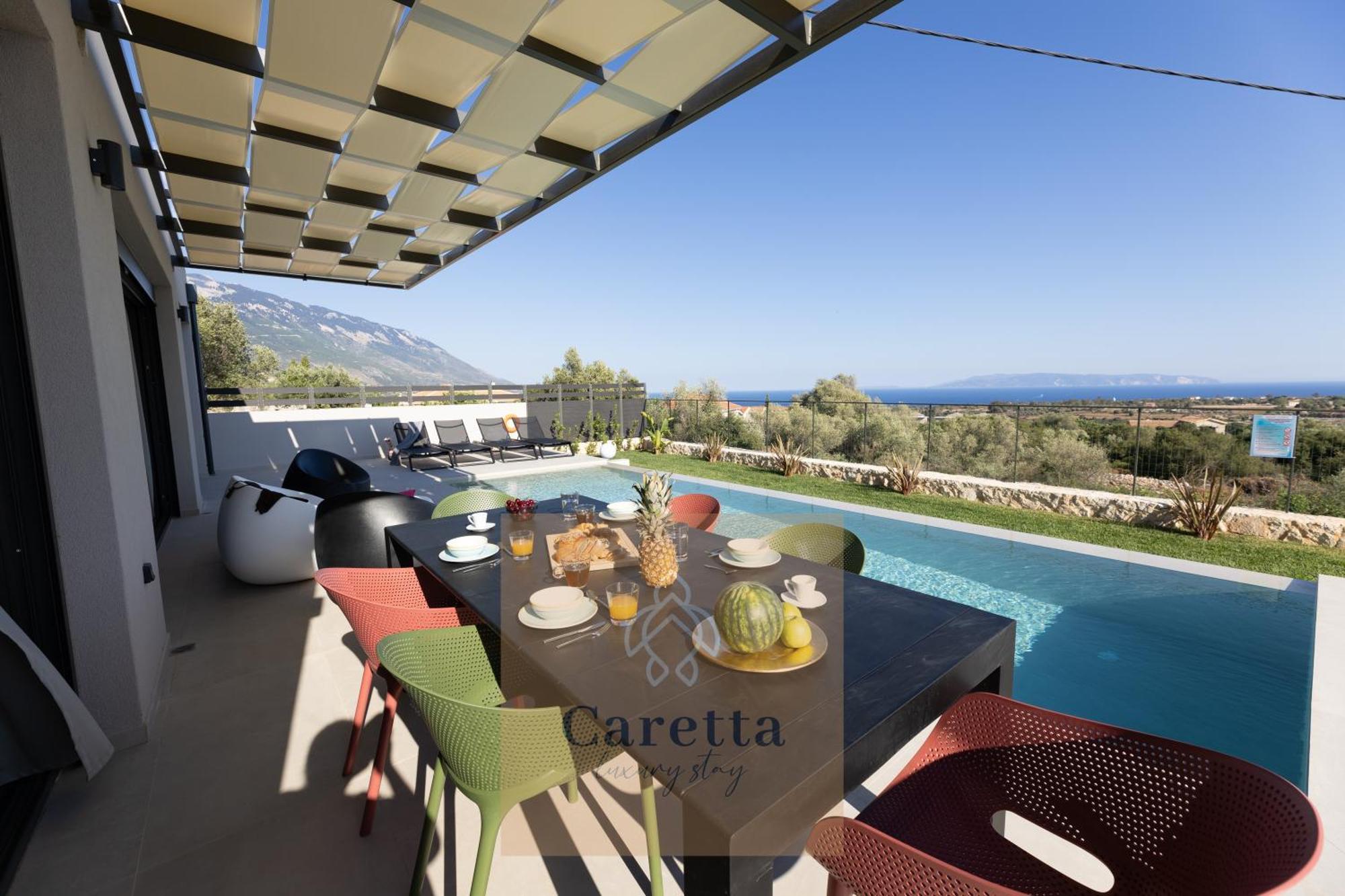 Gem Villas Luxury Sea View Karavádhos Esterno foto