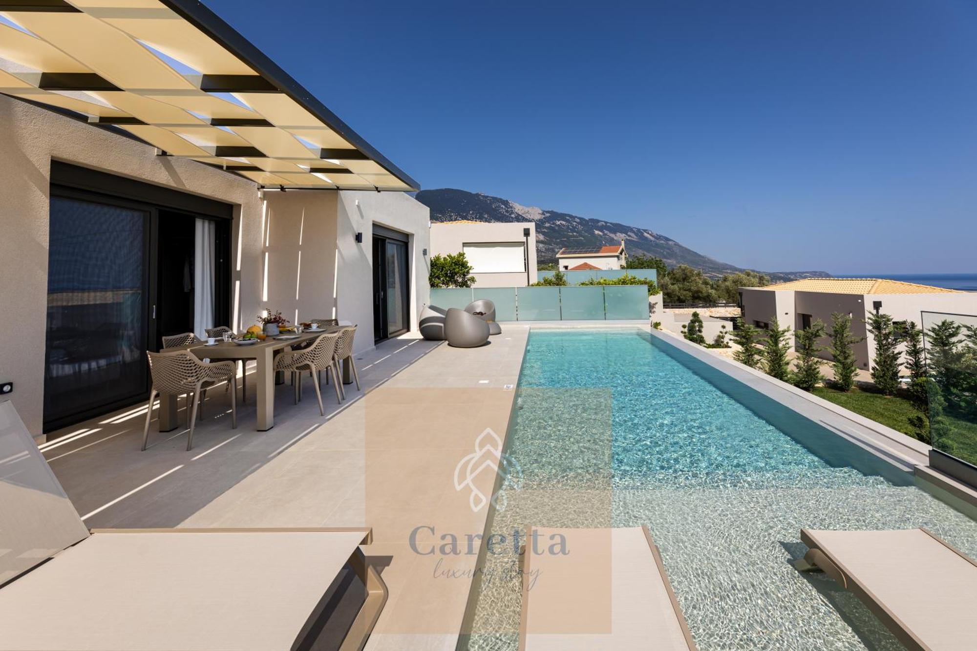 Gem Villas Luxury Sea View Karavádhos Esterno foto